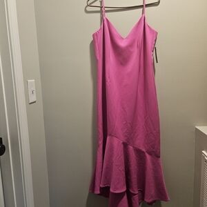 Bardot Vibrant Pink High Low Dress